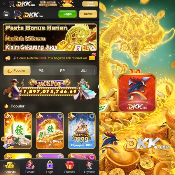 DKK Bonus Member Baru 100%